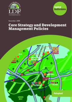 Core Strategy and Development Management Policies
