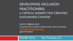 Inclusion Practitioners