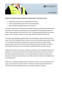North East residents paying hundreds for heating whilst continuing