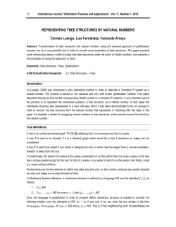 Representing Tree Structures by Natural Numbers