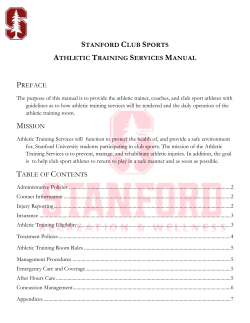 Table of Contents - Stanford University