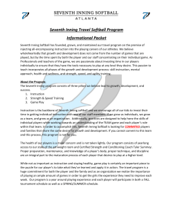 Informational Packet 2016