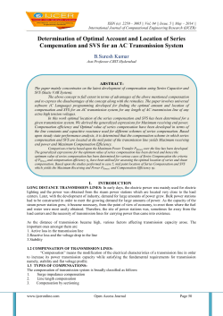 Determination of Optimal Account and Location of Series