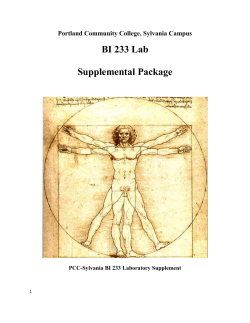 2013 233 supplemental guide - PCC