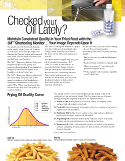Checked your Oil Lately?