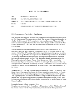 2016 Comprehensive Plan update