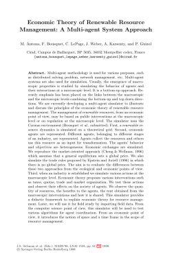 Economic Theory of Renewable Resource Management: A Multi