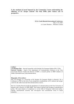 Is the standard of proof imposed by the Community Courts