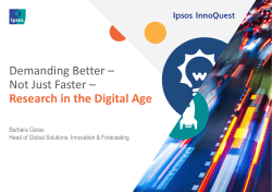 Garau-Demanding Better &ndash; Not Just Faster &ndash; Research