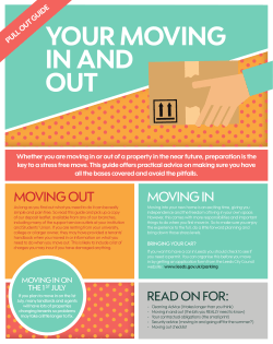 moving out moving in