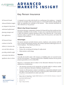 advanced markets insight - Evergreen Consulting, Inc