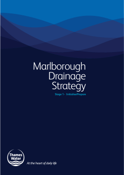 Marlborough Drainage Strategy - Corporate