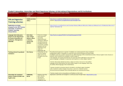 IOs_training_schemes_2015-CDT traineeships for 2016