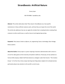 Strandbeest - Illumin - University of Southern California