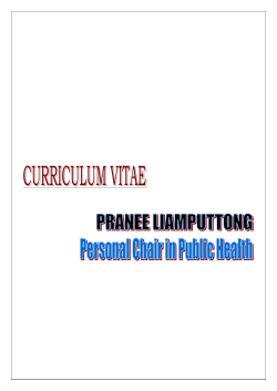 Liamputtong, P. - La Trobe University