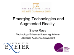 Mobile and Emerging Technologies to support Teaching