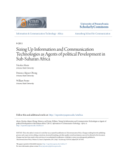 Sizing Up Information and Communication Technologies as Agents