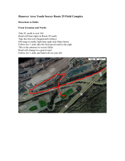 Hanover Area Youth Soccer Route 29 Field Complex