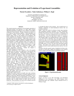 aaaiPosterAbstractPDF - Geometric and Intelligent Computing