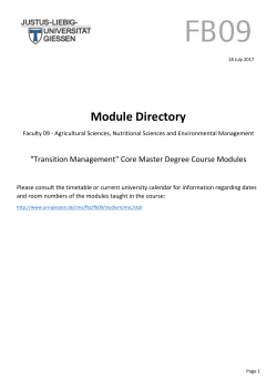 Module Directory