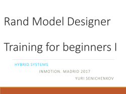 Rand Model Designing Training for beginners