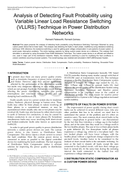 Analysis of Detecting Fault Probability using Variable Linear Load
