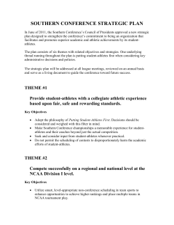 Strategic Plan - Southern Conference