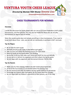 Ventura County Youth Chess Championship Series