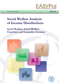 Social Welfare, Social Welfare Functions and Inequality Aversion