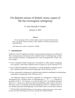 On disjoint unions of finitely many copies of the free monogenic