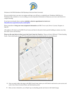 Fall 2016 Residence Hall Opening at San Jos&eacute; State University!