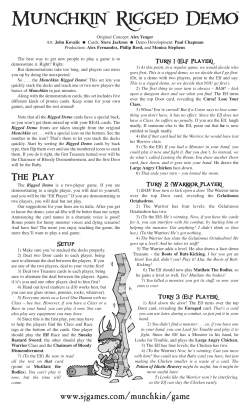 M-Rigged Demo Rules.qxd