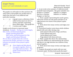 Graph Theory - Schaubroeck:Math