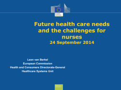 Action Plan for the EU health workforce
