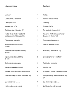Graduate Placement and Career Development Programme Booklet