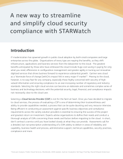 A new way to streamline and simplify cloud