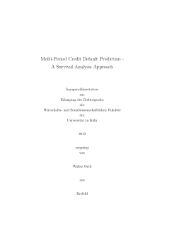 Multi-Period Credit Default Prediction