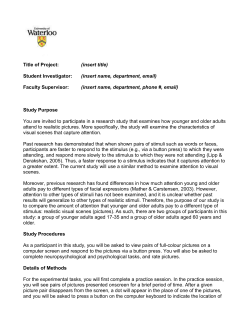 Information Letter and Consent Form