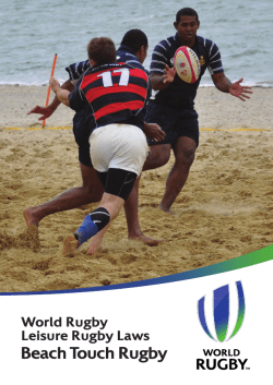 Beach Touch - World Rugby Laws