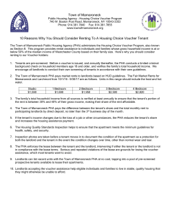 Town of Mamaroneck 10 Reasons Why You Should Consider