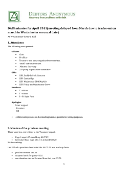 Da Intergroup Minutes 2011 #2 Apr For Website