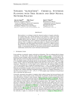 towards &ldquo;alphachem&rdquo;: chemical synthesis planning with tree search
