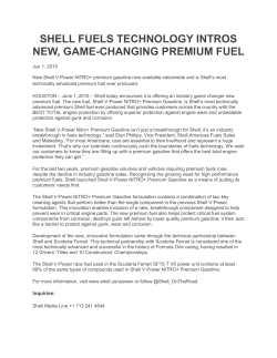 shell fuels technology intros new, game