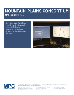 An Integrated Real-Time Health Monitoring and Impact/Collision