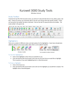 Kurzweil 3000 Study Tools File