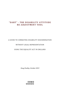 the Disability Attitude Readjustment Tool