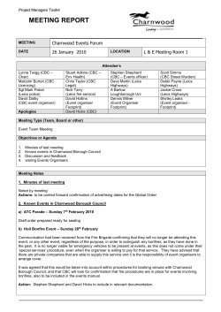 CLIENT - Charnwood Borough Council