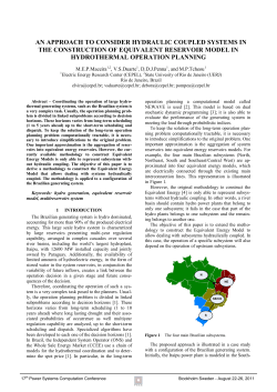 an approach to consider hydraulic coupled systems in the