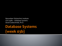 Chapter 1: Information Technology - RPI CS