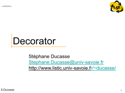 Omitting the abstract Decorator class.